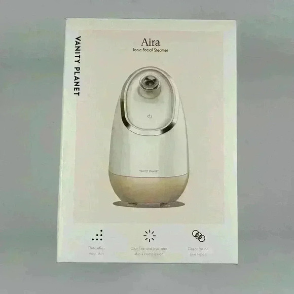 NWT VANITY PLANET Aira Ionic Facial Steamer Beauty Award Winner Skincare - Picture 2 of 12